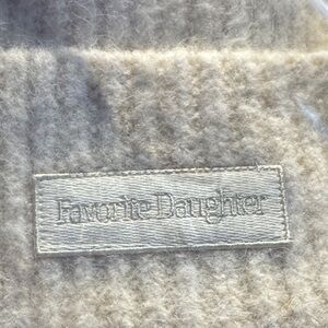 Favorite Daughter ivory winter hat NWT
